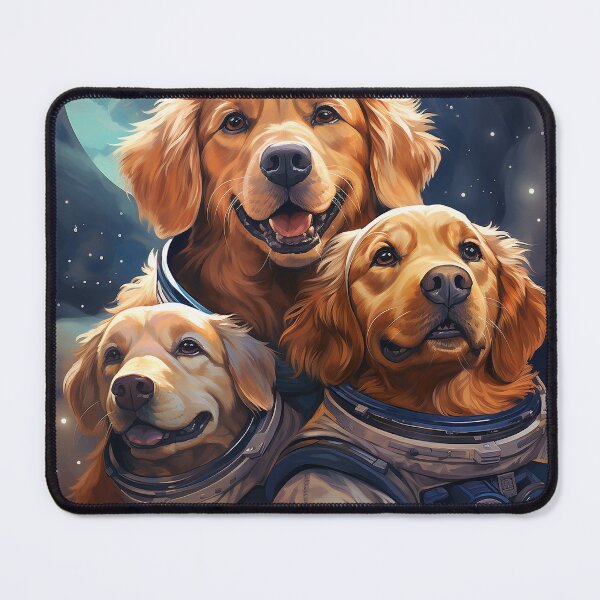 Item preview, Dreamy Dogs in Celestial Space designed and sold by SuperheroDogs.