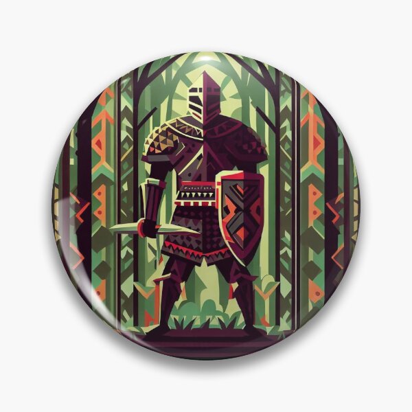 Item preview, Dark Forest Medieval Knight designed and sold by BamBamBazaar.