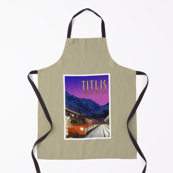 Item preview, Engelberg Switzerland Vintage Travel Poster Design designed and sold by DottiDivaDesign.