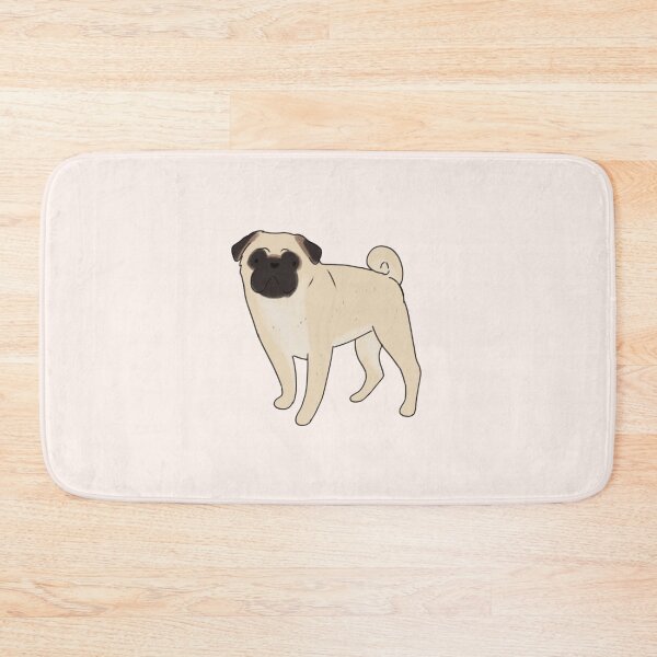 Item preview, Cute Pug illustration  designed and sold by Mayarart.