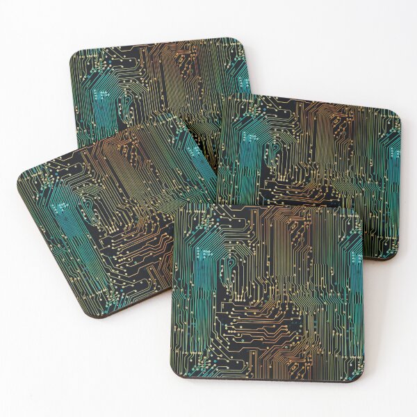 Item preview, Tech Circuit Board Seamless Pattern designed and sold by Sturdust.
