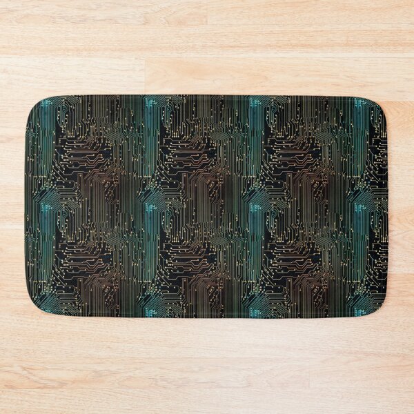 Item preview, Tech Circuit Board Seamless Pattern designed and sold by Sturdust.