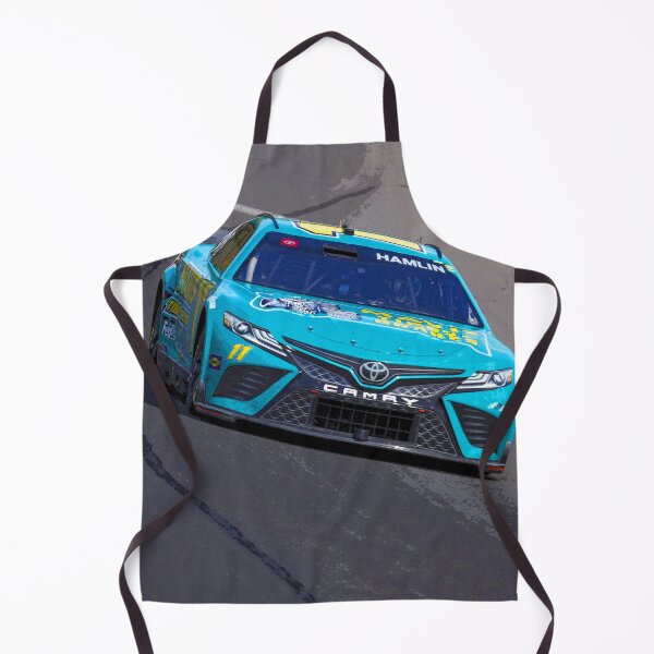 Item preview, Denny Hamlin fighting on track abstract designed and sold by Rodissimus1984.