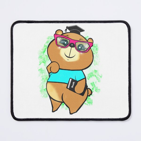 Item preview, Intelligent bear - Knowledge is power  designed and sold by Shirley cute art .