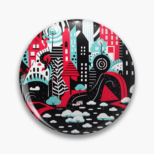 Item preview, "Vibrant Visions of Urban Life" designed and sold by Art-Vortex-fr.