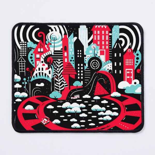 Item preview, "Vibrant Visions of Urban Life" designed and sold by Art-Vortex-fr.