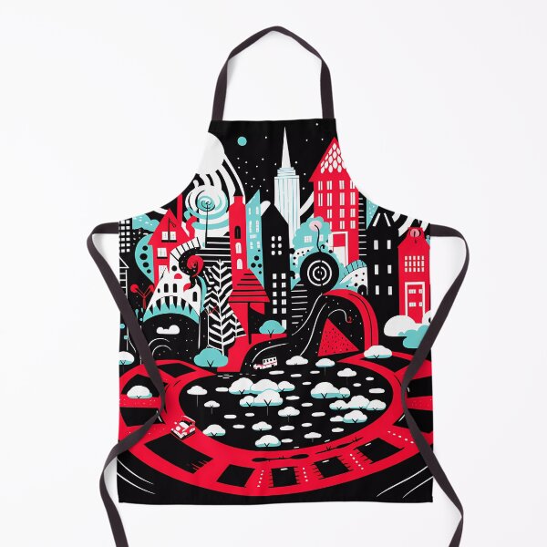 Item preview, "Vibrant Visions of Urban Life" designed and sold by Art-Vortex-fr.