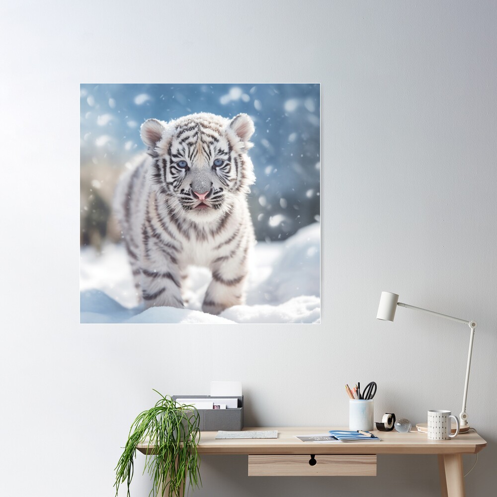 White Tiger Cubs Sos Poster Poster Print - Item # VARIMPST5574R