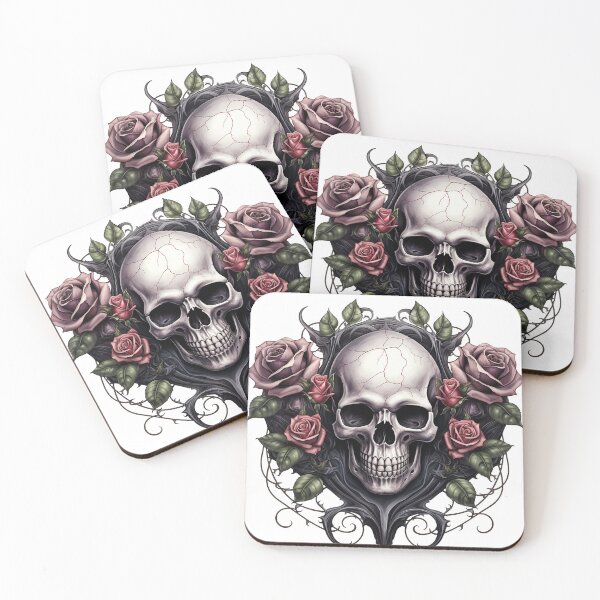 Item preview, Romantic skull designed and sold by sikkoraaSHoOP.