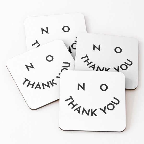 Item preview, no thank you designed and sold by lucreziatrebbi.