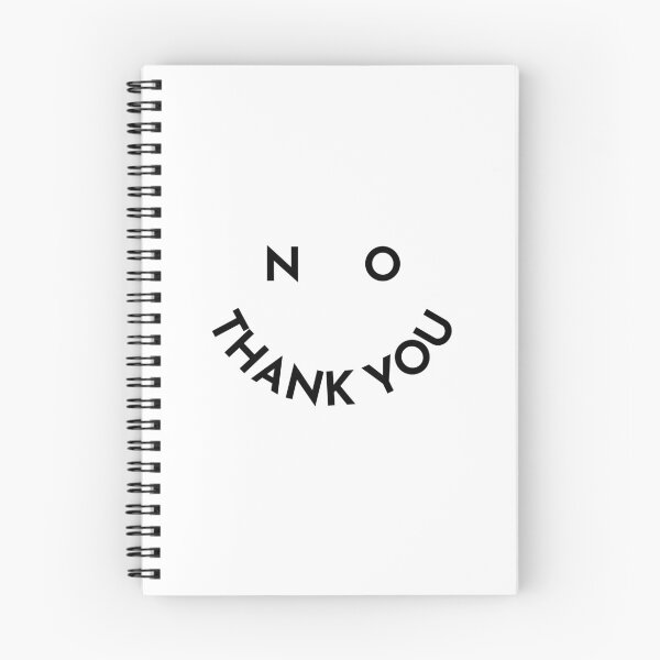 Item preview, no thank you designed and sold by lucreziatrebbi.