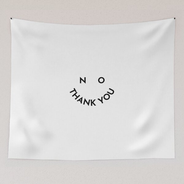 Item preview, no thank you designed and sold by lucreziatrebbi.