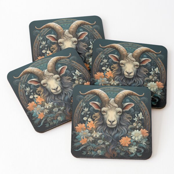 Item preview, Capricorn Vintage design William Morris designed and sold by IdeasCabin.