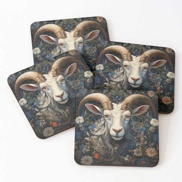 Item preview, Capricorn Vintage design William Morris designed and sold by IdeasCabin.