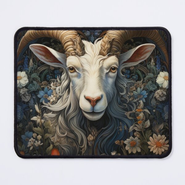 Item preview, Capricorn Vintage design William Morris designed and sold by IdeasCabin.