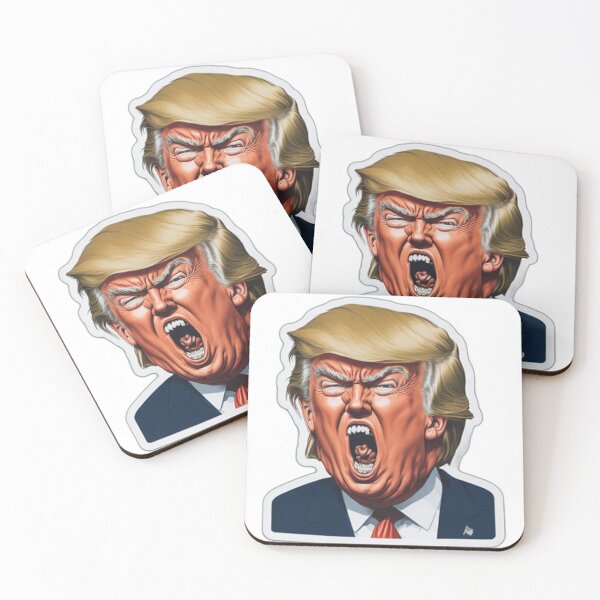 Item preview, Trump 2024 Stickers - Parody Designs for Political Commentary designed and sold by artblocksai.