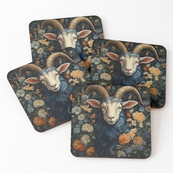 Item preview, Capricorn Vintage design William Morris designed and sold by IdeasCabin.