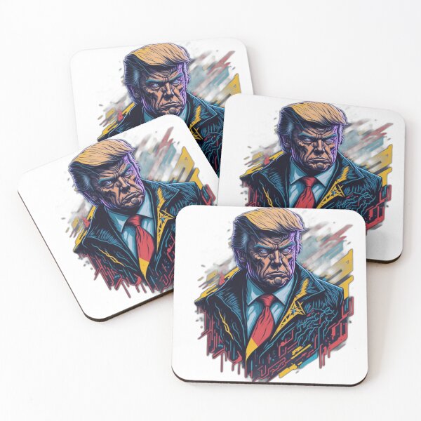 Item preview, Trump 2024 Stickers - Parody Designs for Political Commentary designed and sold by artblocksai.