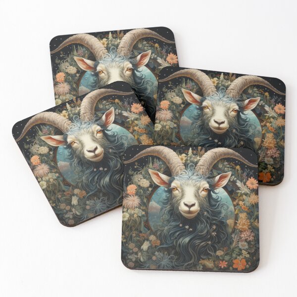 Item preview, Capricorn Vintage design William Morris designed and sold by IdeasCabin.