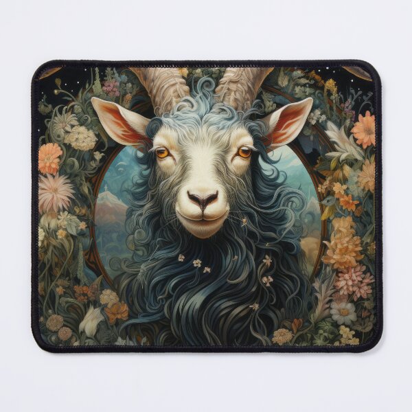 Item preview, Capricorn Vintage design William Morris designed and sold by IdeasCabin.