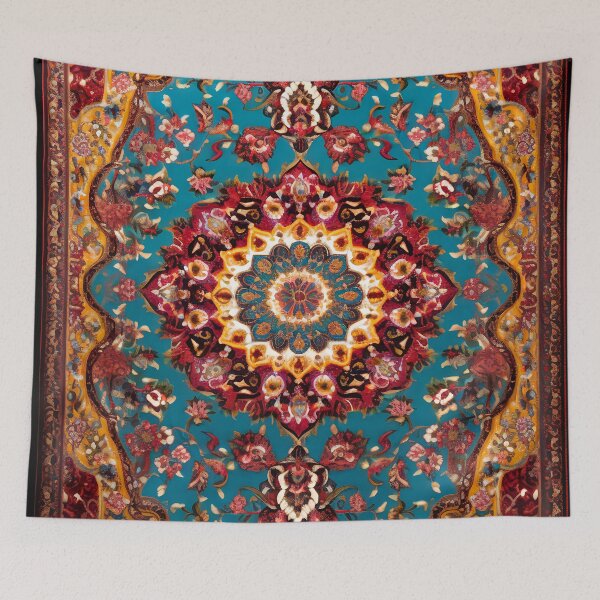 Item preview, Persian carpet design 5 designed and sold by Red Witch Art.