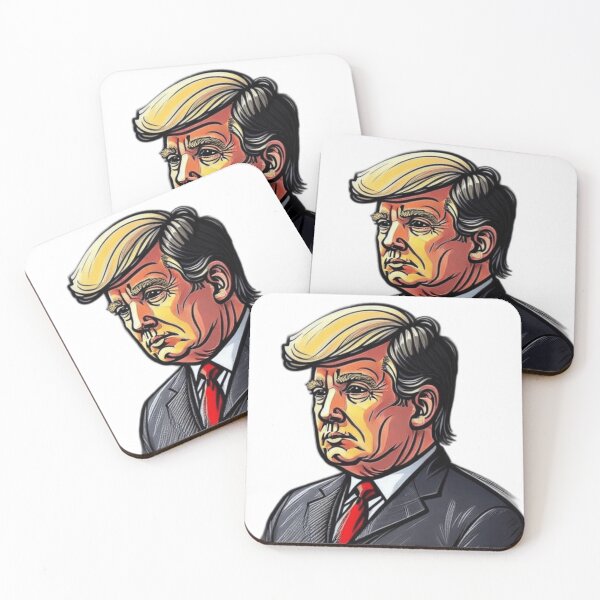 Item preview, Trump 2024 Stickers - Parody Designs for Political Commentary designed and sold by artblocksai.