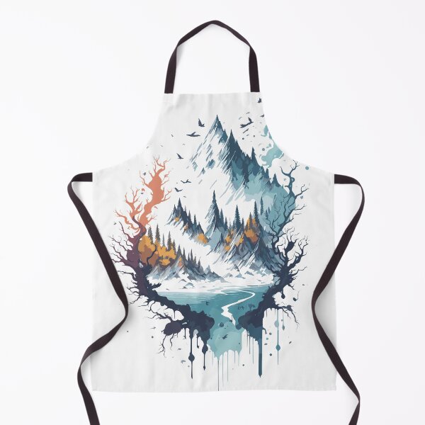 Item preview, Una imagen del diseño de plantilla de ilustración de montaña designed and sold by DreamWorld07.
