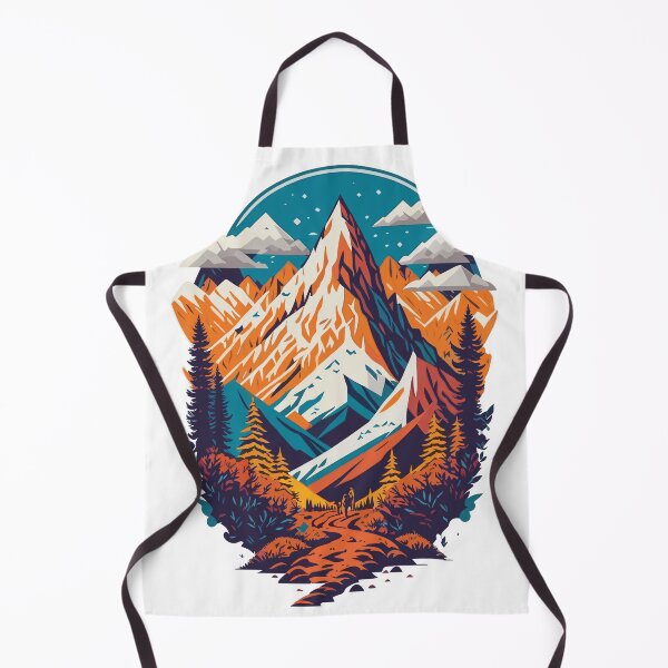 Item preview, Una imagen del diseño de plantilla de ilustración de montaña designed and sold by DreamWorld07.