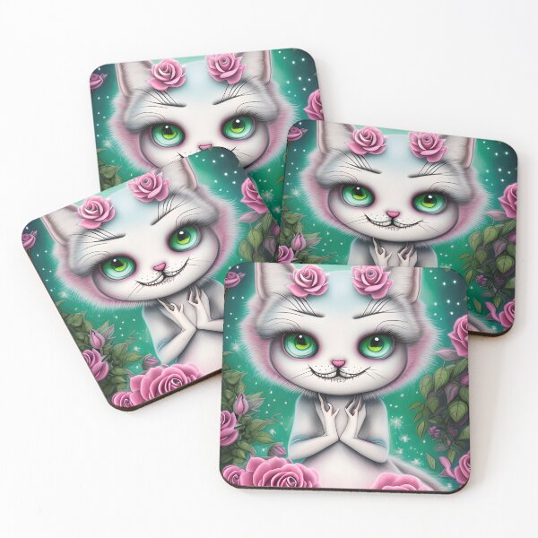 Item preview, "preppy kawaii cat" designed and sold by Songedete.