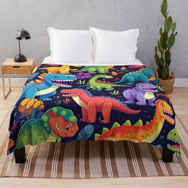 Item preview, Funny colorful dinosaurs designed and sold by grebie.