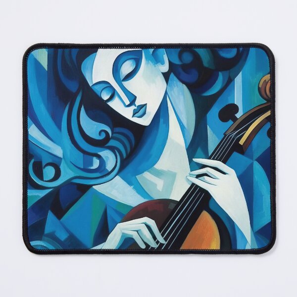 Item preview, Cubist Impressions: Blue Symphonies in Modern Art designed and sold by Piotrek0001.