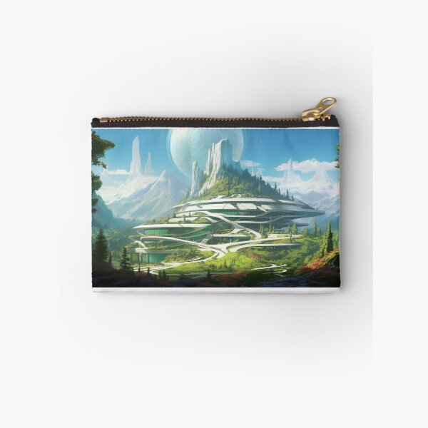 Item preview, Beautiful Utopian Landscape Scenery designed and sold by Vril Design.