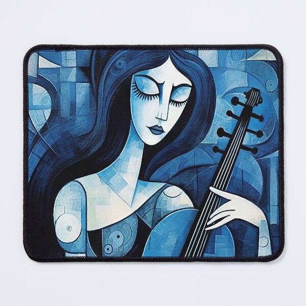 Item preview, Cubist Impressions: Blue Symphonies in Modern Art designed and sold by Piotrek0001.