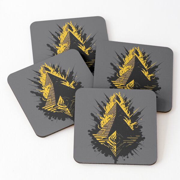Item preview, Egyptian pyramids splash art designed and sold by Dr-Kane.