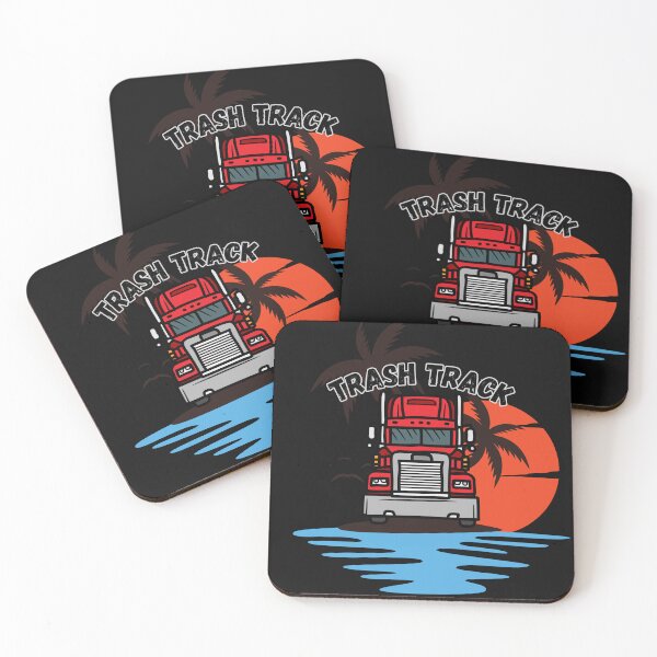 Item preview, Hank And Trash Truck Sunset designed and sold by KGSM.