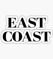 EAST COAST Sticker