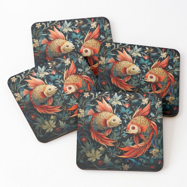 Item preview, Pisces Vintage design William Morris designed and sold by IdeasCabin.