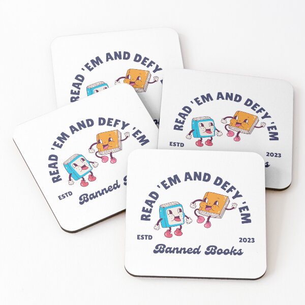 Item preview, Read Em And Defy Em Banned Books designed and sold by ChuckleThreads.