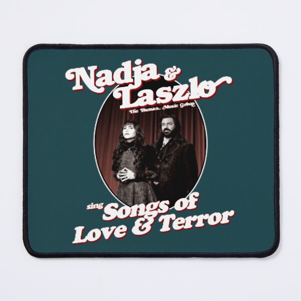 Item preview, Nadja And Laszlo The Human Music Group Sing Songs Of Love And Terror designed and sold by NiyahleeStock.
