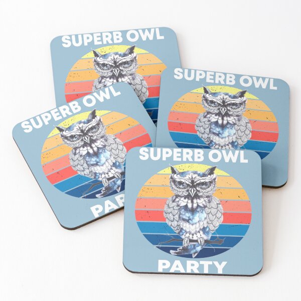 Item preview, Superb Owl Party funny gift designed and sold by NiyahleeStock.