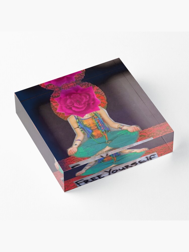 Alternate view of Free Yourself Acrylic Block