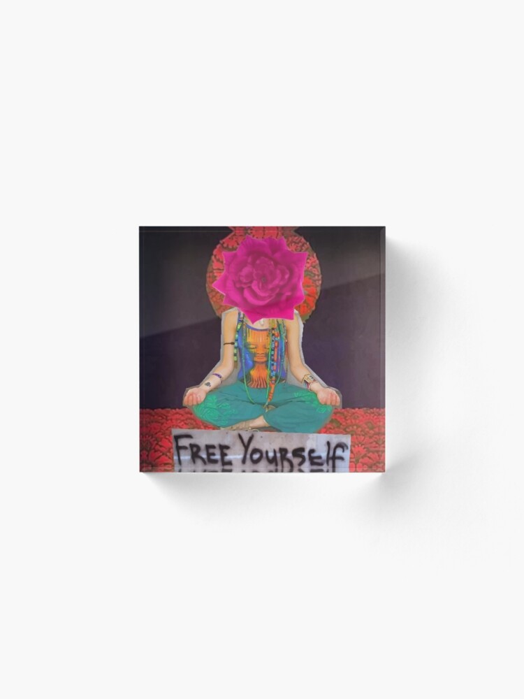 Alternate view of Free Yourself Acrylic Block