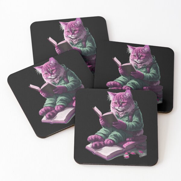 Item preview, Funny Cats Cat Reading A Book designed and sold by BESTxMODEL.