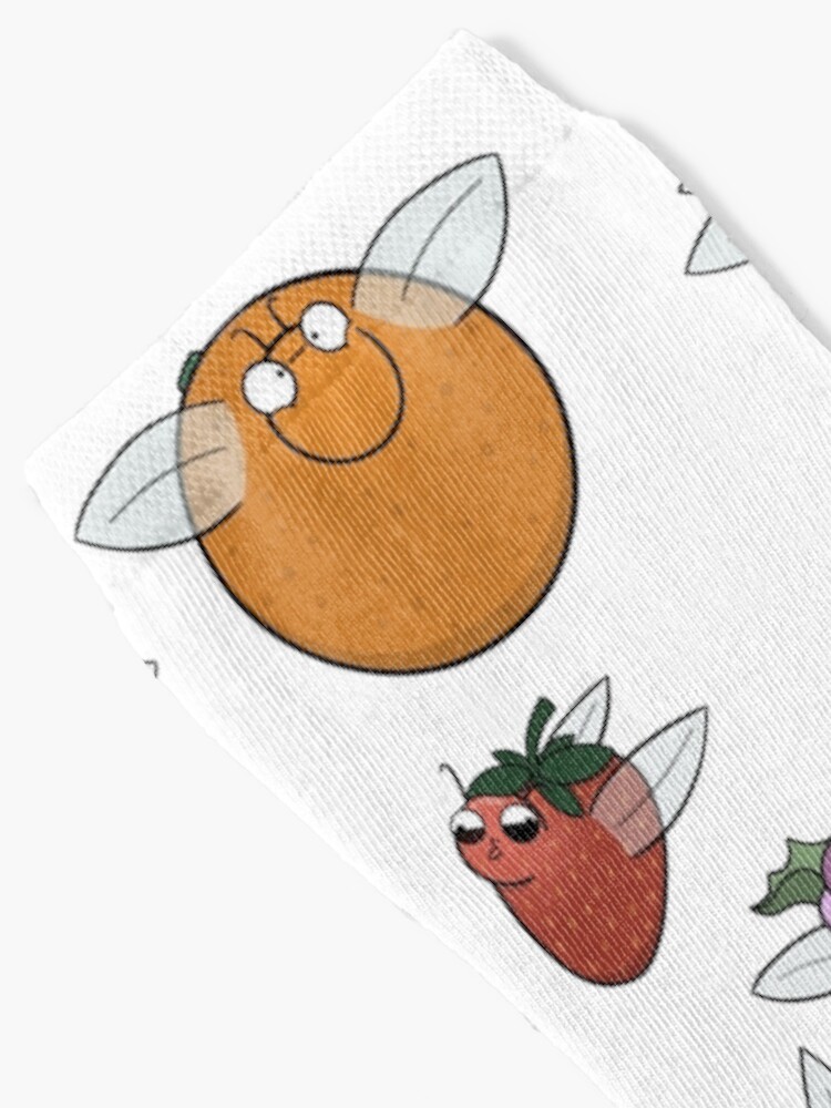 Thumbnail 2 of 5, Socks, Fruit Flies designed and sold by amoebasisters.