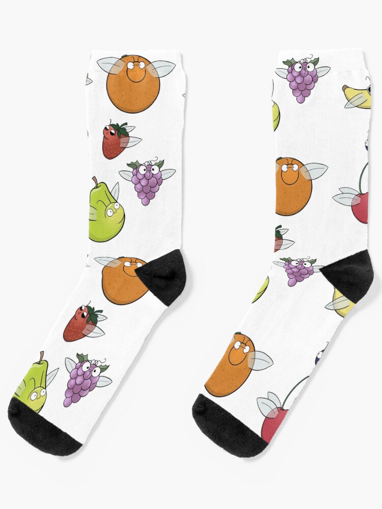 Thumbnail 1 of 5, Socks, Fruit Flies designed and sold by amoebasisters.