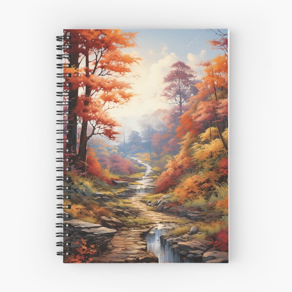 Item preview, Autumn Forest with Vibrant Foliage designed and sold by StudioRedKoala.