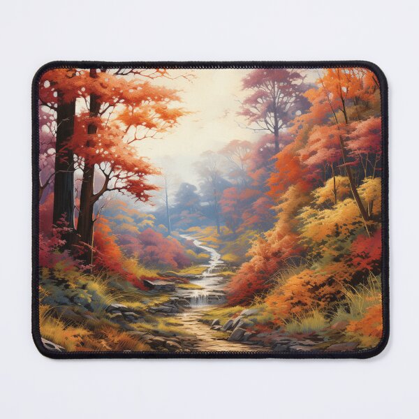Item preview, Autumn Forest with Vibrant Foliage designed and sold by StudioRedKoala.