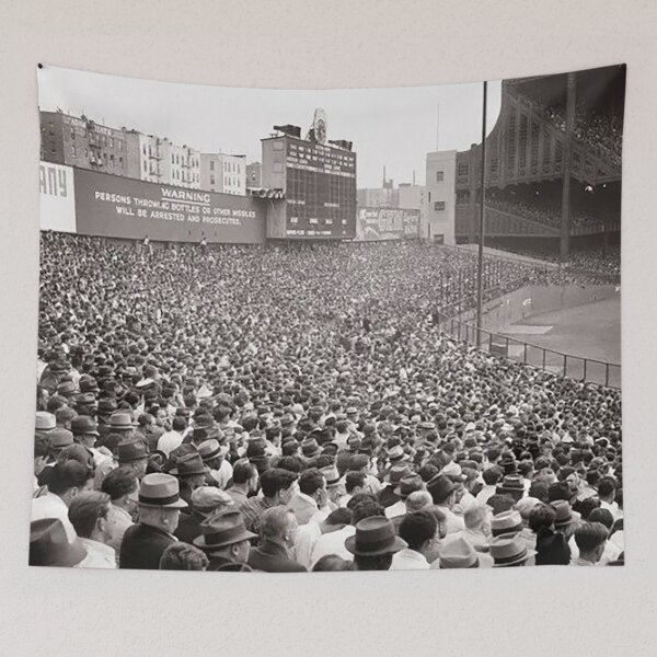 Item preview, New York Baseball Stadium Bleachers, Old Ballparks designed and sold by Nostrathomas66.