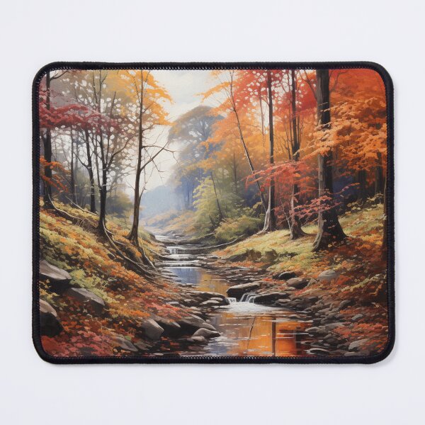 Item preview, Autumn Forest with Vibrant Foliage designed and sold by StudioRedKoala.