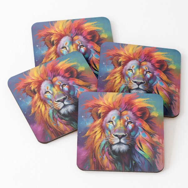 Item preview, Rainbow Lion designed and sold by tw0nkey.